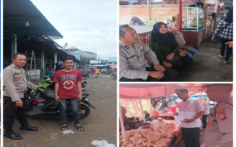 Polsubsektor Pasar Panorama Polsek Gading Cempaka Lakukan Patroli dan Himbauan Kamtibmas untuk Ciptakan Keamanan dan Ketertiban