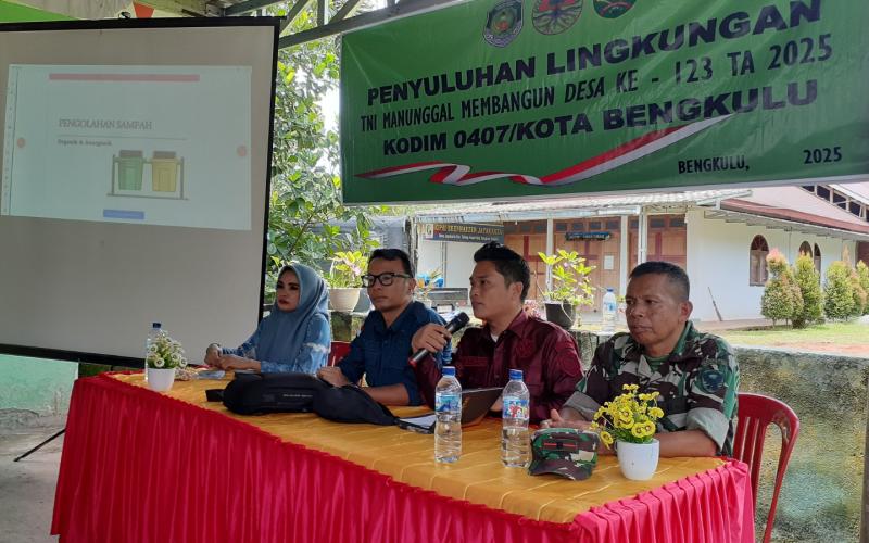 Percepatan Penanganan Stunting, Satgas TMMD ke-123 Kodim 0407 Bersama Pemkab Gelar Penyuluhan