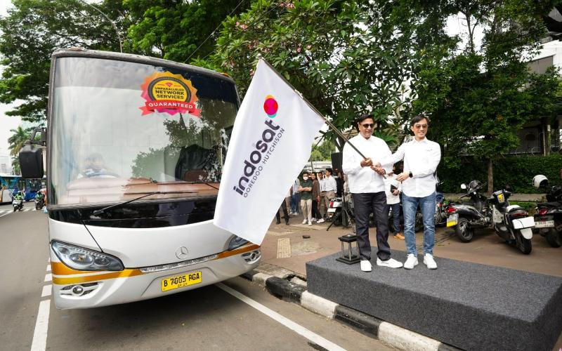 Perkuat Konektivitas Sepanjang Jalur Mudik, Indosat Ooredoo Hutchison Gelar Ekspedisi Jaringan Andal