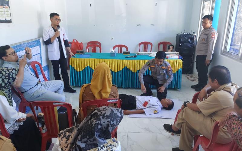 Jasa Raharja Bengkulu Gelar Pelatihan PPGD di Kecamatan Ratu Agung