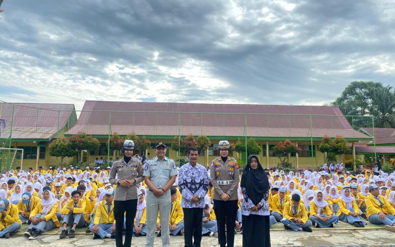 Jasa Raharja Bengkulu Lakukan Giat Sosialisasi Keselamatan Berlalu Lintas dengan stakeholder