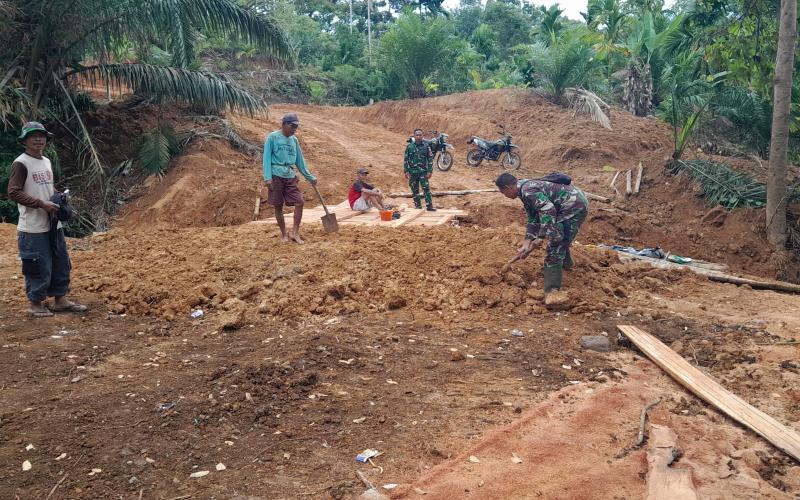 Progres Sasaran Fisik Pengerjaan Jembatan 