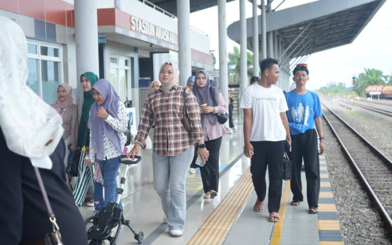 KAI Sumut kenalkan Program Railpoin KAI untuk Pelanggan Setia