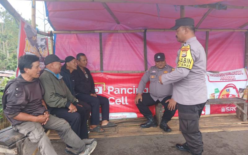 Polsek Selupu Rejang Gelar Kegiatan Minggu Kasih Bersama Masyarakat Kelurahan Simpang Nangka