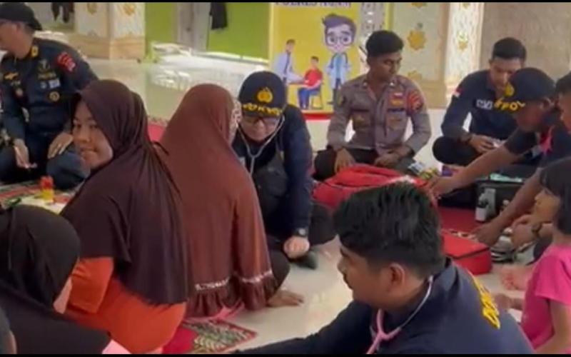 Polri Gelar Bakti Kesehatan di Sumbar untuk 222 Orang