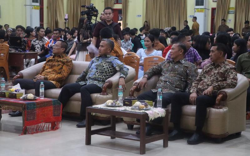 Kapolda Bengkulu Hadiri Perayaan Natal Pemuda dan Pelajar Se-Provinsi Bengkulu