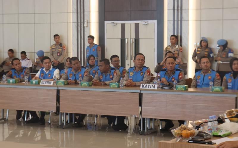 Kapolda Bengkulu Buka Sidang Kelulusan Akhir Seleksi SIP Angkatan 55 dan 56 TA 2025/2026