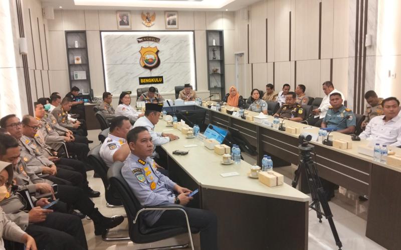 Jasa Raharja Bengkulu Ikuti Rakor Lintas Sektoral Operasi Lilin 2025, Perkuat Sinergi Pengamanan Nataru