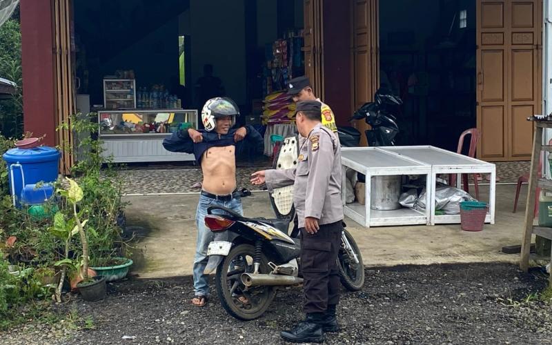Polsek Padang Ulak Tanding Gelar KRYD, Antisipasi 3C dan Peredaran Narkoba