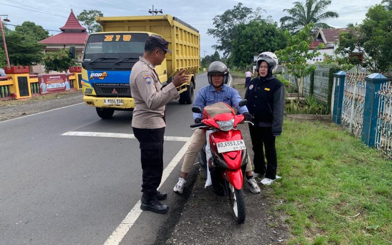 Polsek Padang Ulak Tanding Laksanakan KRYD untuk Ciptakan Situasi Aman dan Kondusif
