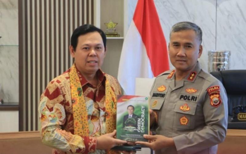 Kapolda Bengkulu Terima Kunjungan Silaturahmi Ketua DPD RI di Mapolda Bengkulu