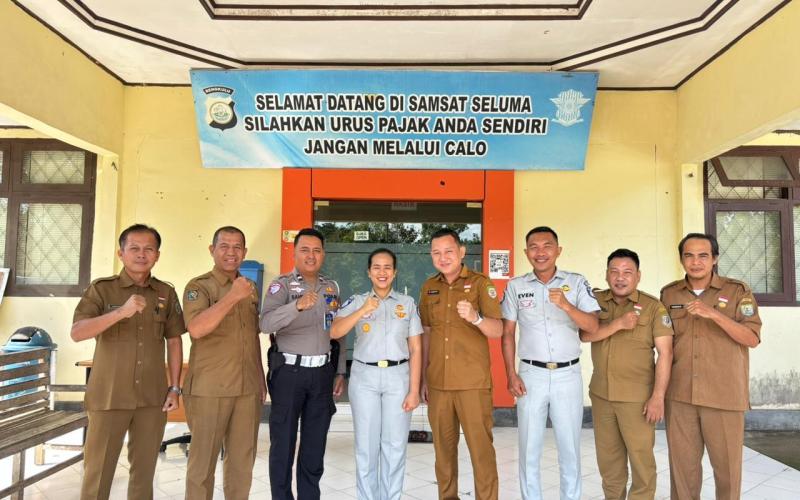 Kakanwil Jasa Raharja Bengkulu Lakukan Kunjungan Kerja ke Samsat Seluma dan RSUD Tais