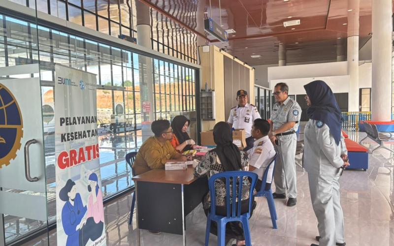 Jasa Raharja Bengkulu Gelar Layanan Kesehatan Gratis