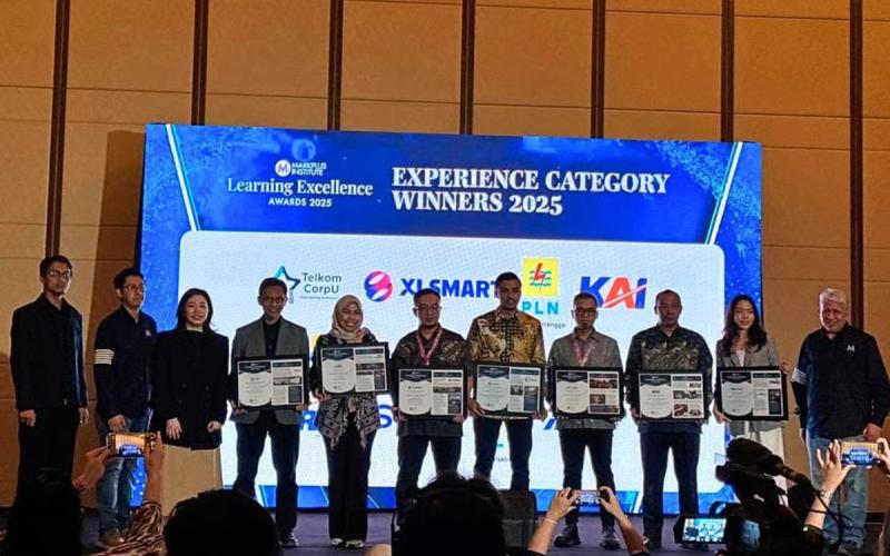 KAI Raih Learning Excellence Awards 2025 dari MarkPlus Institute