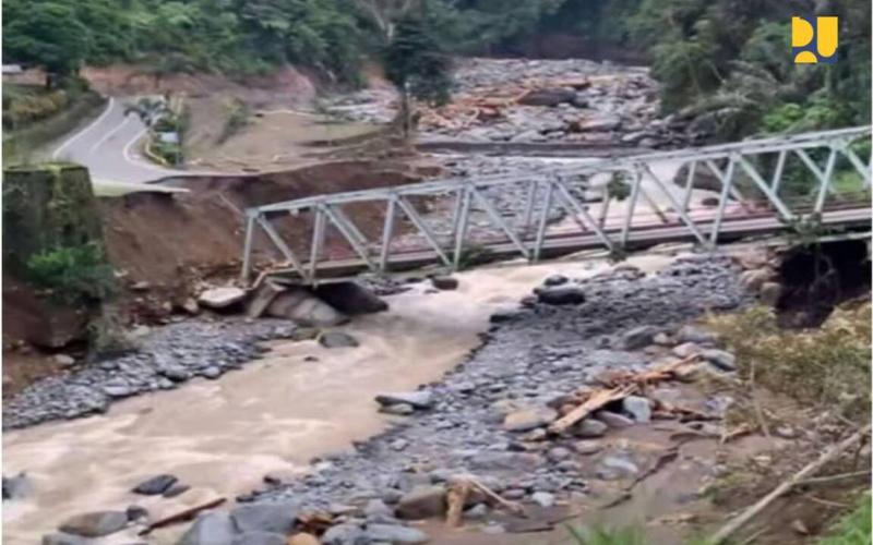 Kementerian PU Percepat Pemasangan Jembatan Bailey di Aceh Akibat Banjir