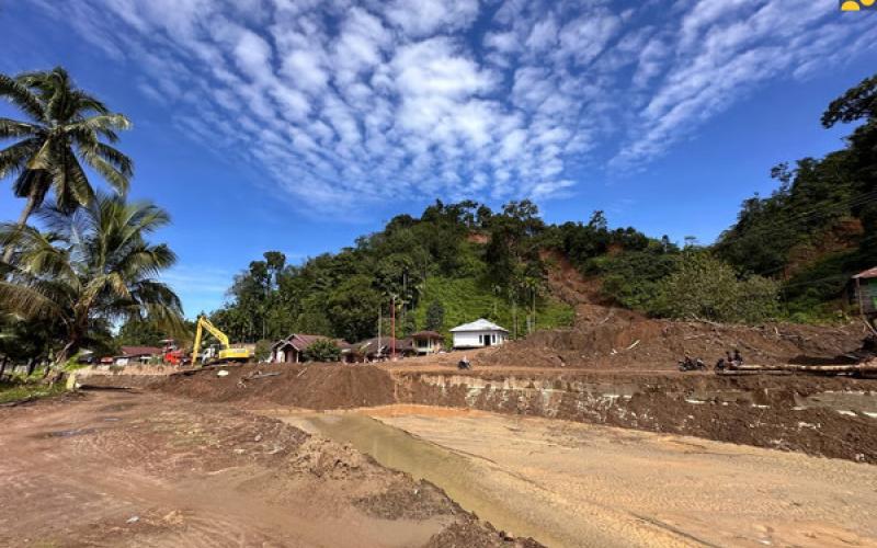Selamatkan Masa Tanam, Kementerian PU Pulihkan Irigasi Batang Anai Terdampak Longsor di Sumatera