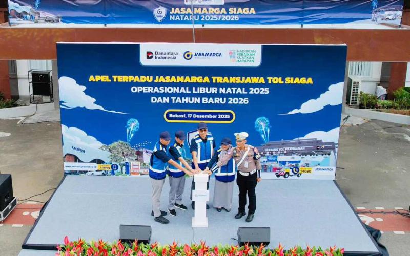 JTT Gelar Apel Siaga Jamin Layanan Tol Trans Jawa Libur Natal dan Tahun Baru