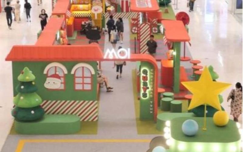 Quby Christmas Town Hadir di Mall of Indonesia