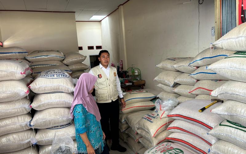 Jelang Nataru, Indagsi Polda Bengkulu Pantau Lonjakan Harga Beras