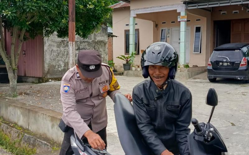 Polsek Selupu Rejang Gelar Razia Senpi dan Sajam di Jalur Curup–Lubuklinggau