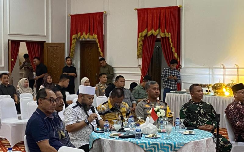 Perkuat Sinergi Jelang Tahun Baru, Kapolda Bengkulu Bersama Forkopimda Bengkulu Gelar Dzikir dan Rapat Koordinasi