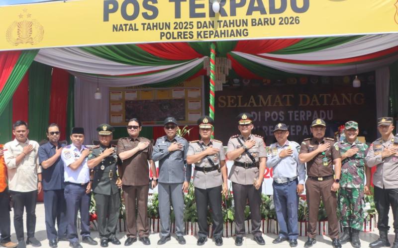 Kapolda Bengkulu Cek  Pos Yan Kepahiang 