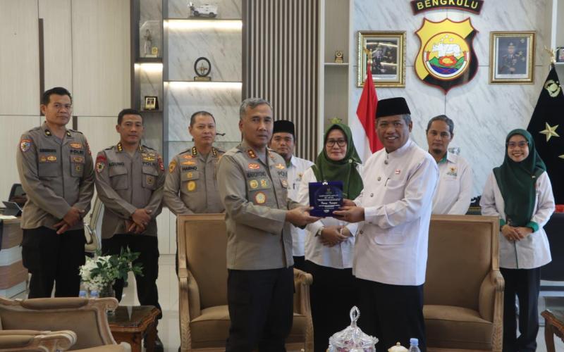 Kapolda Bengkulu Terima Audiensi Ketua Baznas Provinsi Bengkulu, Perkuat Sinergi dalam Pelayanan Masyarakat