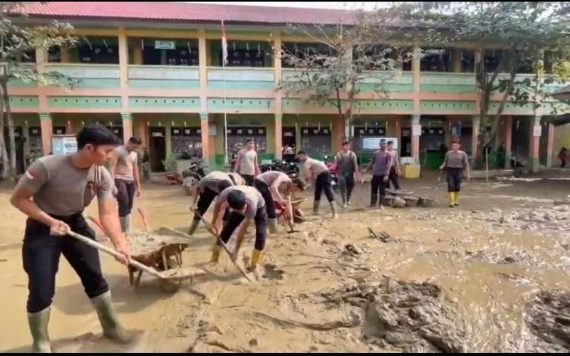Komitmen Polri dalam Pemulihan Pascabanjir, SD Negeri di Aceh Tamiang Siap Digunakan