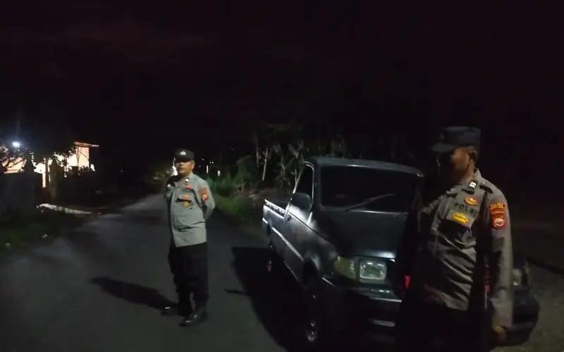 Polsek Kotapadang Gelar Patroli Rutin, Antisipasi Kejahatan Jalanan di Jalur Kotapadang–PUT