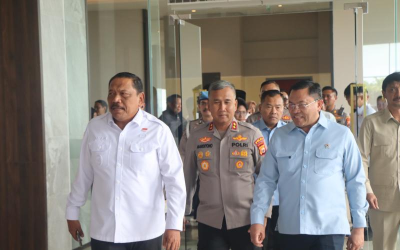 Kapolda Bengkulu Hadiri Acara Pengarahan dan Evaluasi Badan Gizi Nasional Kepada Kasatpel, Mitra, dan Yayasan di Provinsi Bengkulu