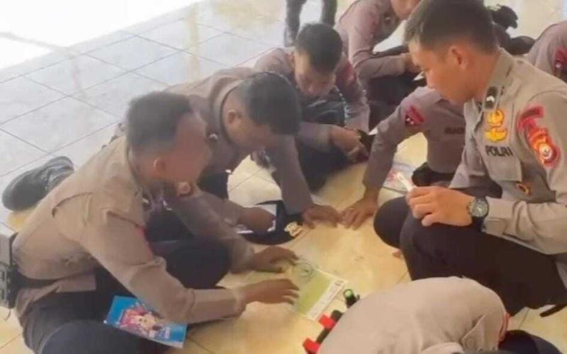 Asah Kemampuan Navigasi, Kompi 4A Pelopor Perdalam Latihan Menentukan Titik Koordinat