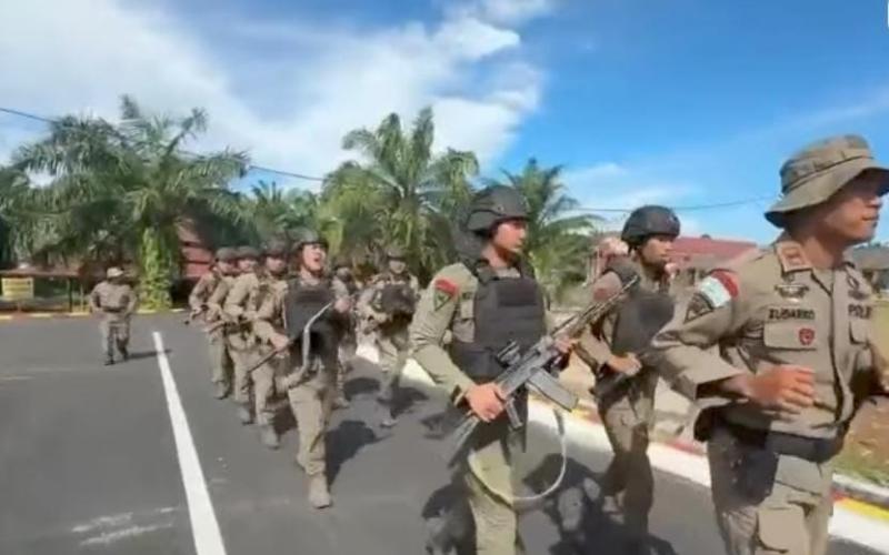 Batalyon B Pelopor Tanamkan Jiwa Korsa melalui Pembinaan Tradisi Personel