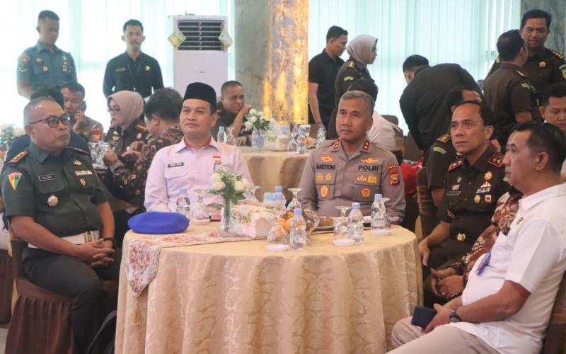 Kapolda Bengkulu Hadiri Kegiatan Sinergitas Penguatan Pemahaman dan Persamaan Presepsi Antar APH (Aparat Penegak Hukum) terhadap KUHP dan KUHAP Baru