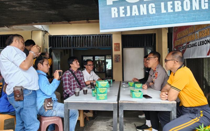 Polres Rejang Lebong Perkuat Sinergi dengan Insan Media
