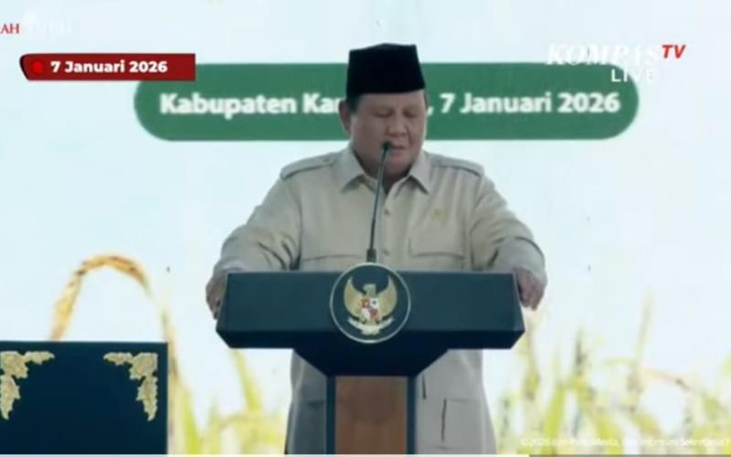 Presiden Republik Indonesia Prabowo Subianto 