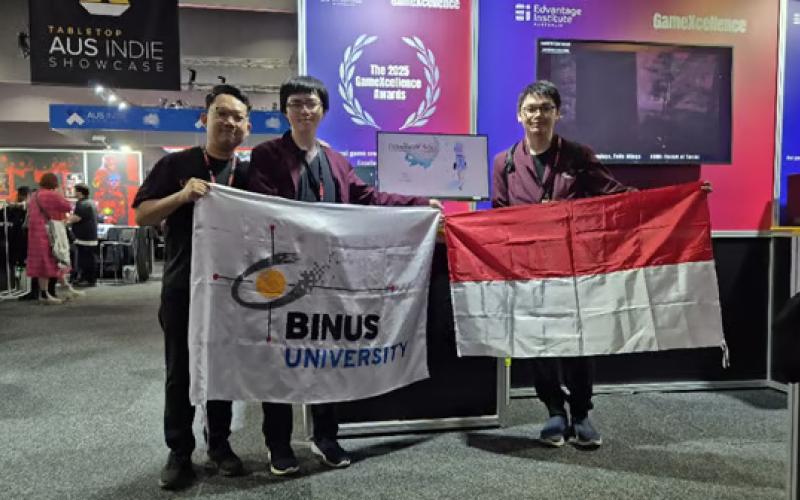 BINUS University Dorong Talenta Game Developer ke Ajang Bergengsi