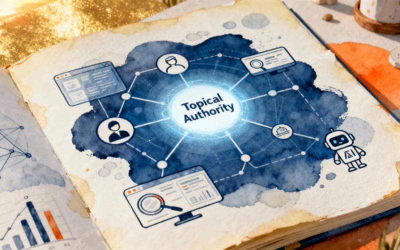 Cara Bisnis Ditemukan di Mesin Pencari & Media Sosial Lewat Konsep "Topical Authority"
