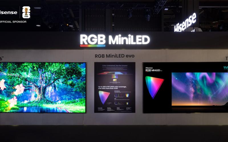 Hisense Debutkan 116UXS dan XR10, Mendorong RGB MiniLED Memasuki Era Baru di CES 2026
