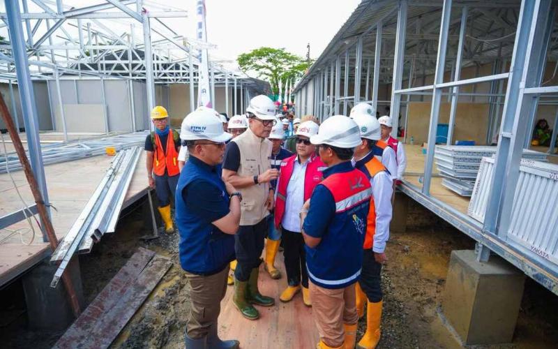 Holding Perkebunan Nusantara Dukung Percepatan Pembangunan 600 Huntara Pascabanjir di Aceh Tamiang