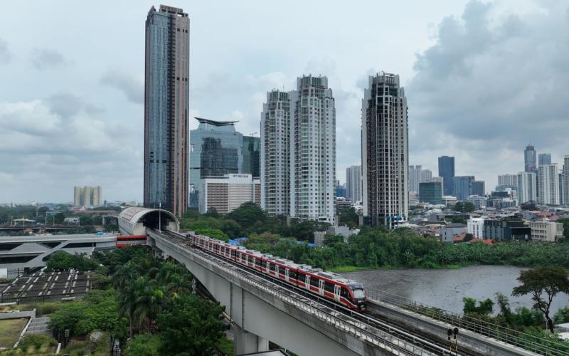 Jumlah Pengguna LRT Jabodebek Tumbuh 36,86 Persen Sepanjang 2025