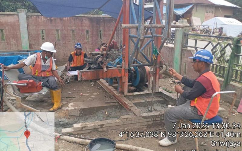 Kementerian PU Sudah Mengalirkan Air Bersih Kembali Melalui Sumur Bor, Pulihkan Kehidupan dan Ibadah Warga Aceh Tamiang Pascabencana