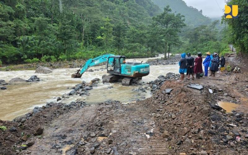 Kementerian PU Tangani Tanggul Jebol Terdampak Bencana di Sejumlah Wilayah Jawa Tengah