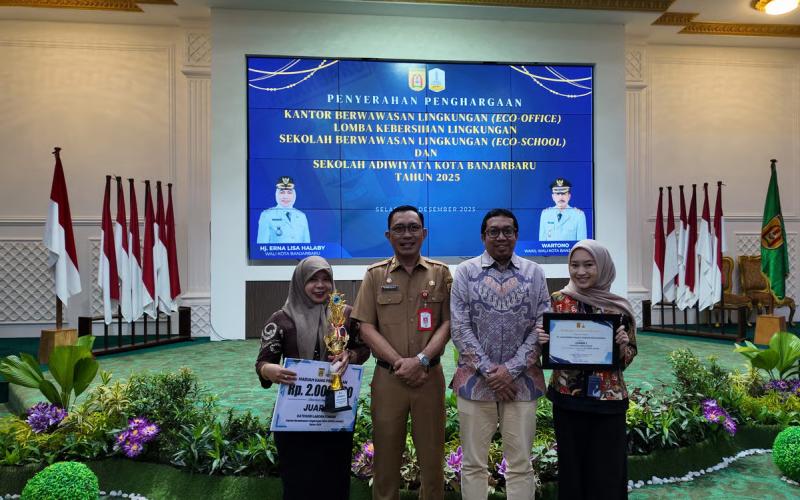 Komitmen Lingkungan Berkelanjutan, SUCOFINDO Banjarmasin Raih Juara 1 Eco Office