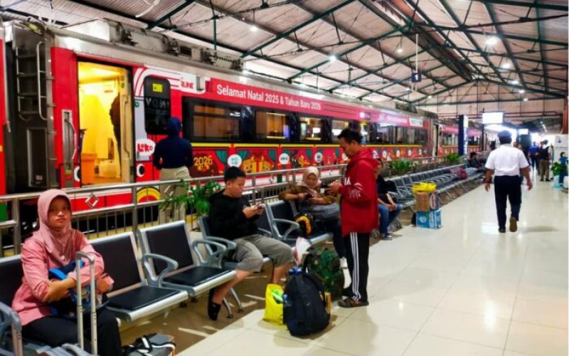 Mobilitas Penumpang KA di Daop 7 Madiun