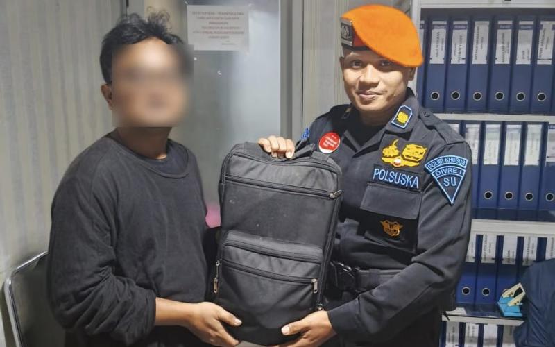 Wujudkan Perjalanan Aman dan Amanah, KAI Divre I Sumut Pastikan Seluruh Barang Tertinggal Kembali ke Penumpang
