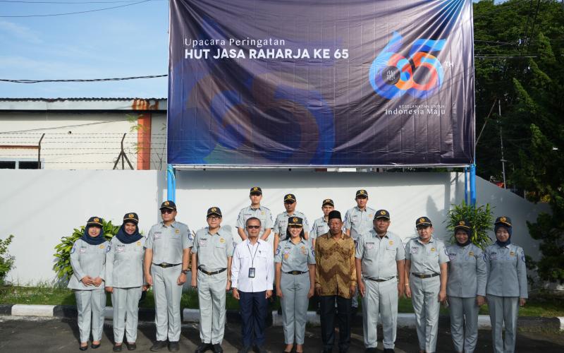 Jasa Raharja Bengkulu Gelar Upacara Peringatan HUT ke-65 PT Jasa Raharja