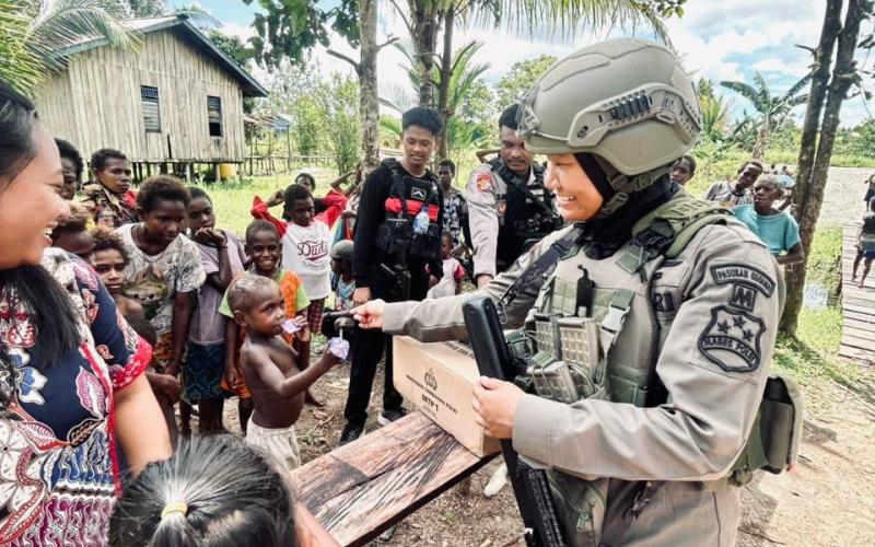 Satgas ODC 2026 Teguhkan Komitmen Kedamaian Melalui Patroli Humanis di Kabupaten Nduga