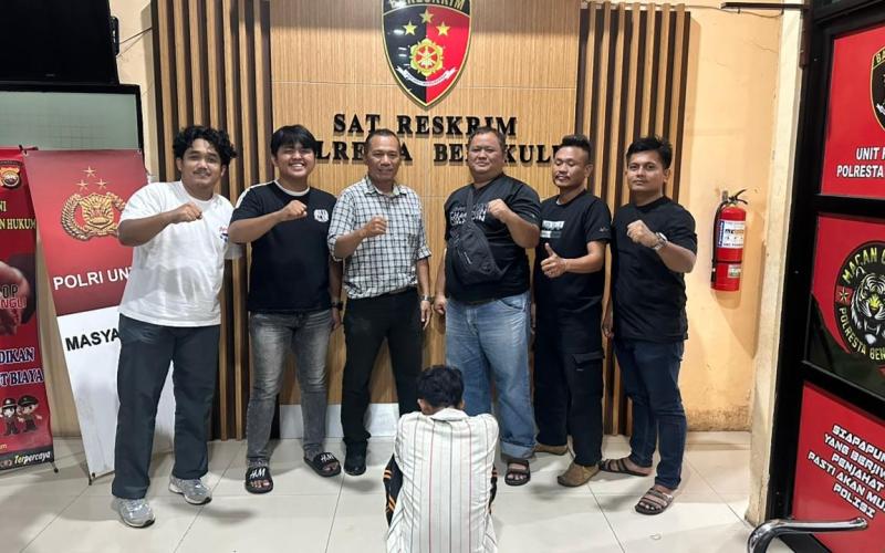 Resmob Macan Gading Polresta Bengkulu Tangkap Pelaku Penganiayaan Berat