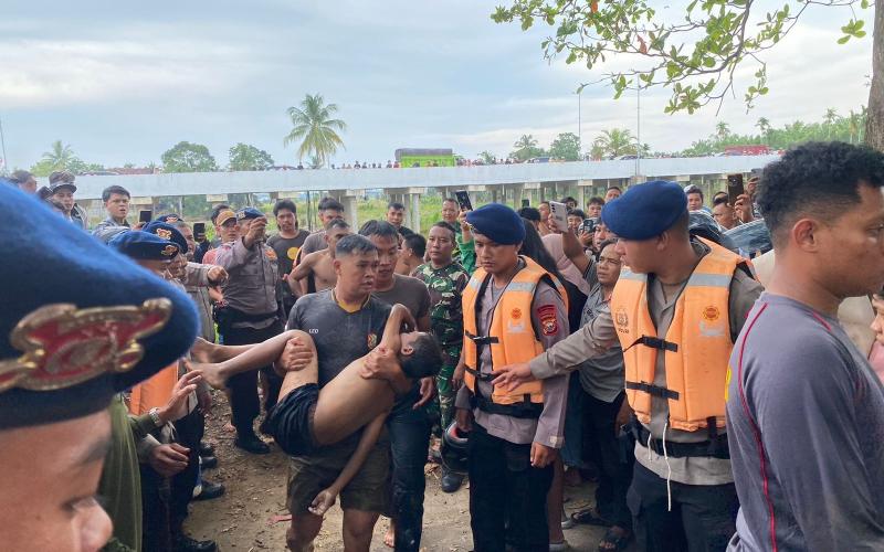 Detasemen Gegana Laksanakan Pencarian dan Evakuasi Korban Tenggelam di Danau Dendam