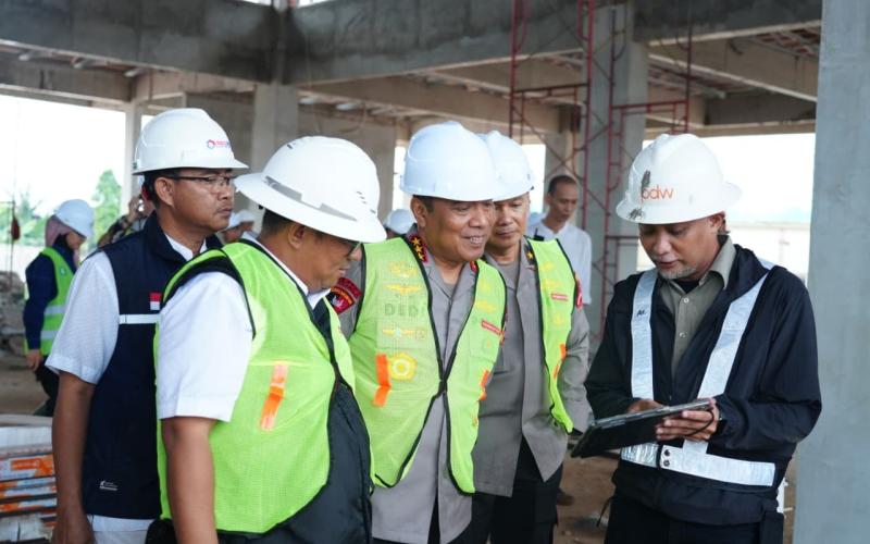 Wakapolri Tinjau Pembangunan SMA Kemala Taruna Bhayangkara